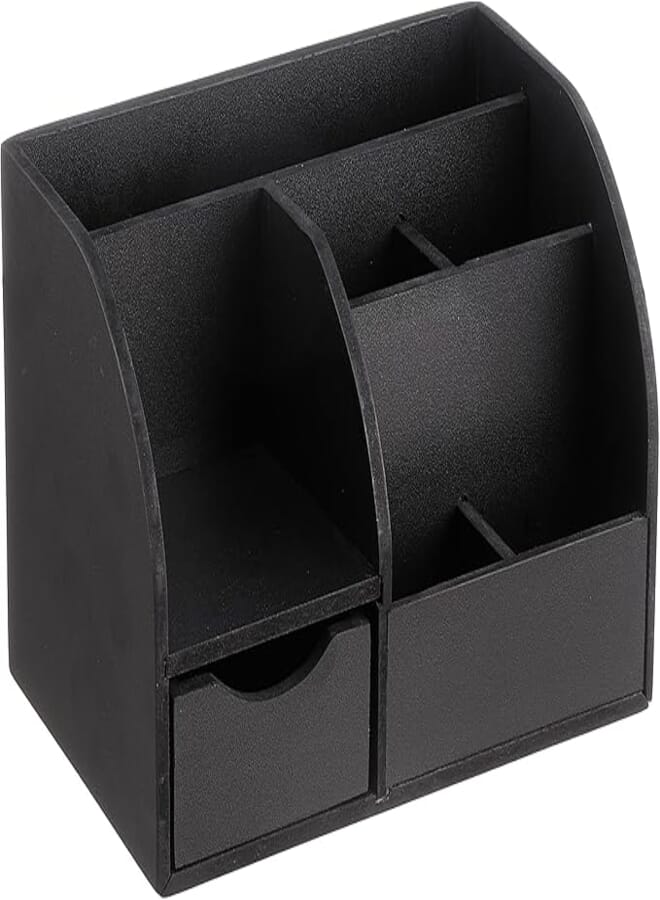 Belal 94837 desk organizer wood 1.00 piece, Black